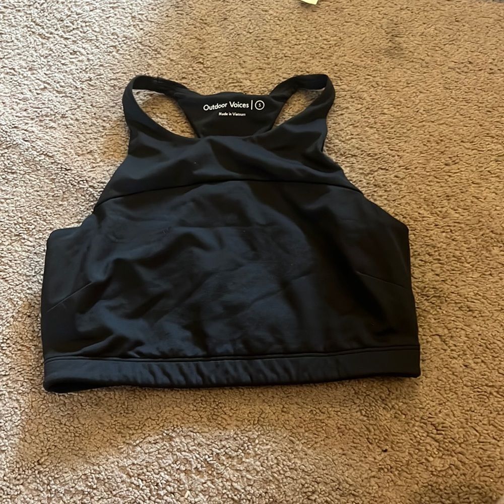 Outdoor voices small sports bra